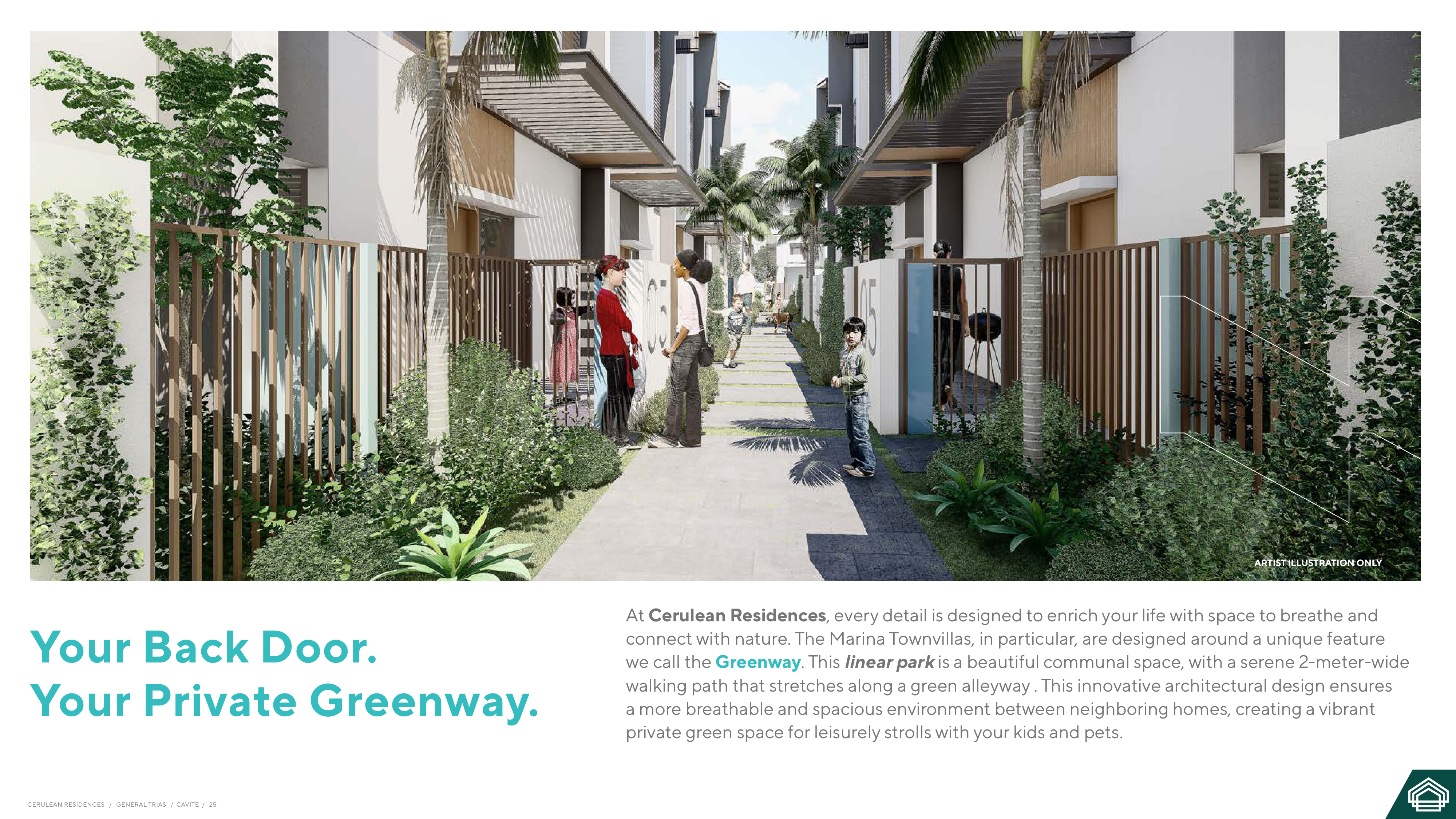 Private Greenway — Cerulean Residences