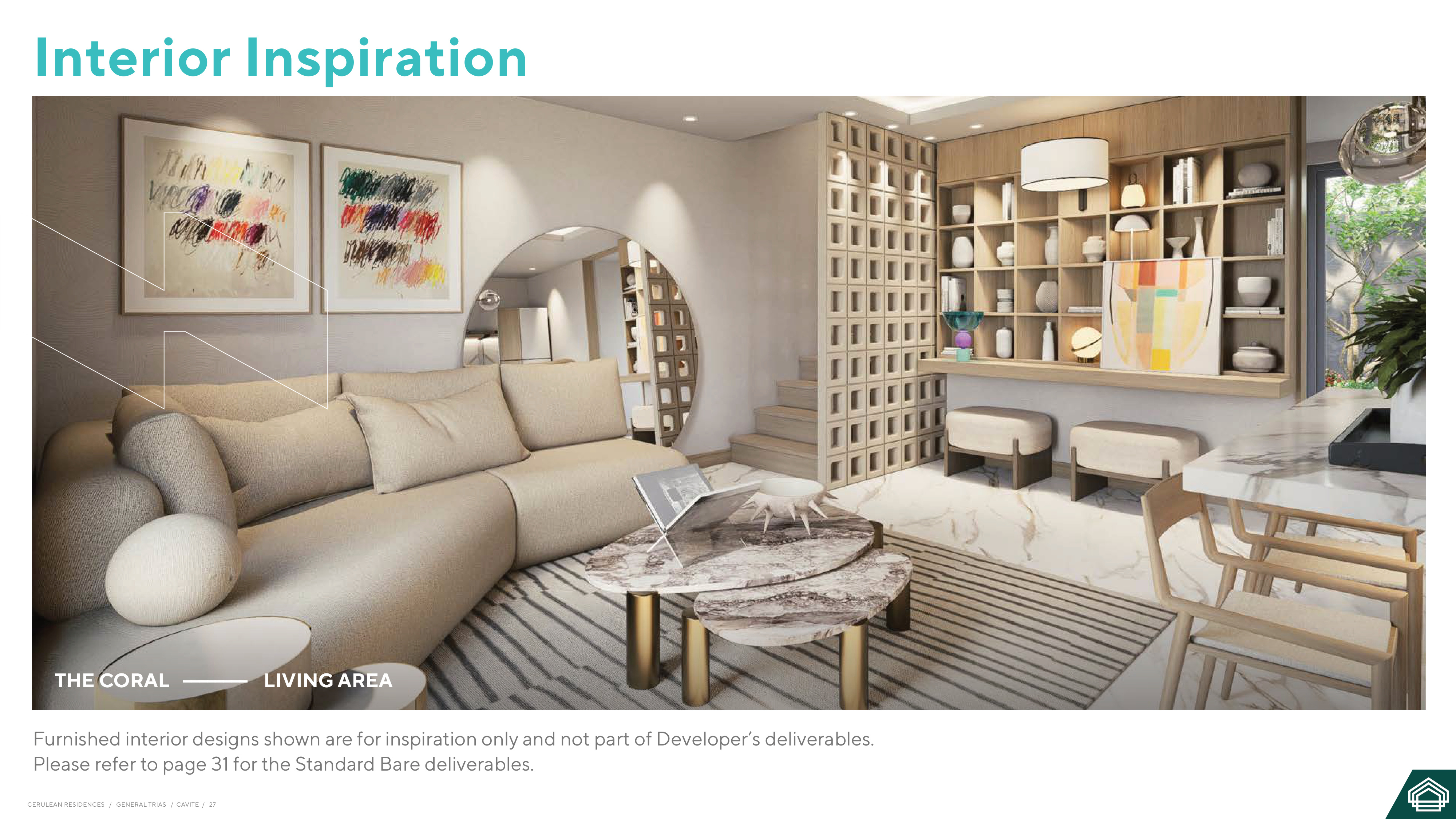 The Coral — Living Area Interior Inspiration